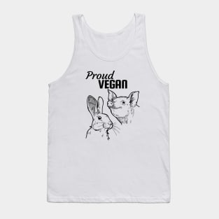 Proud vegan Tank Top